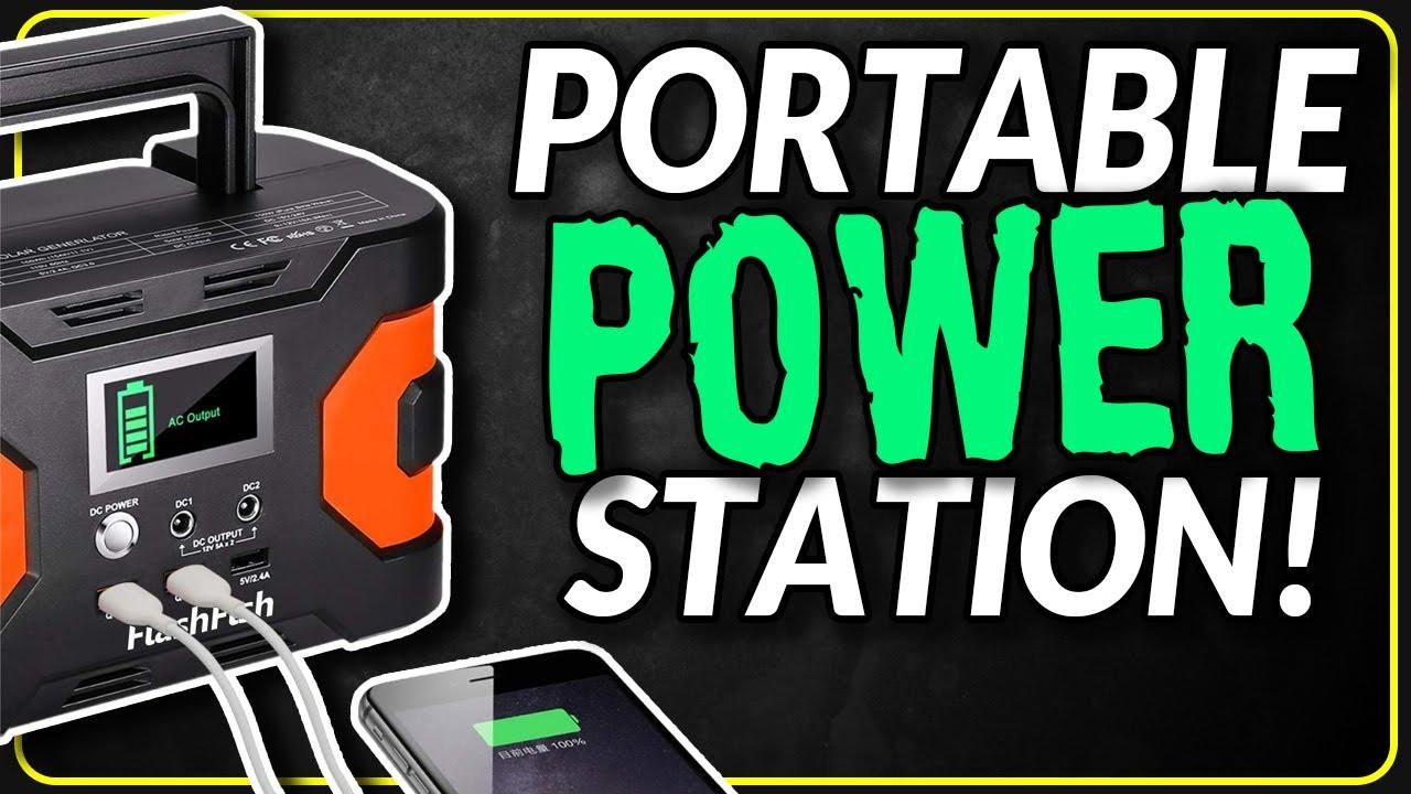 Portable Power Station Review | FlashFish Portable Power Station - Flashfish Solar Generator