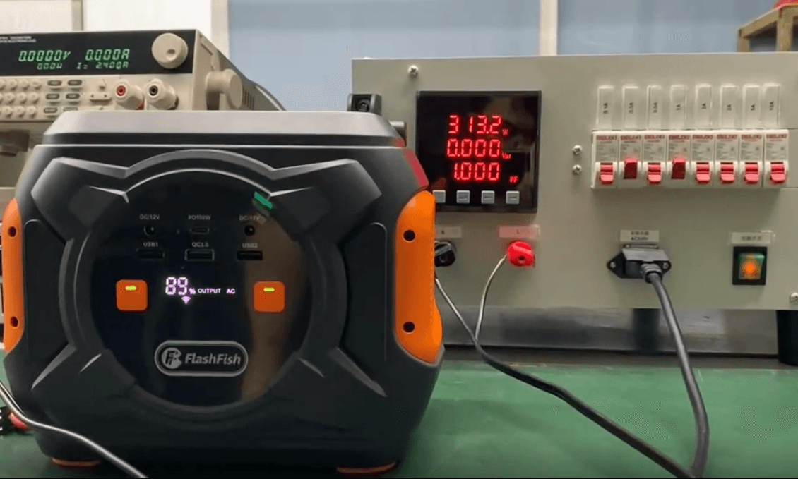 Flashfish 320W 292Wh 80000mAh Portable Power Station Test Video