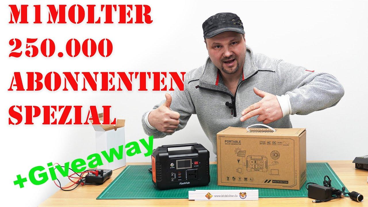 FlashFish E200 200W Portable Power 📢👉Das Giveaway ist beendet!!