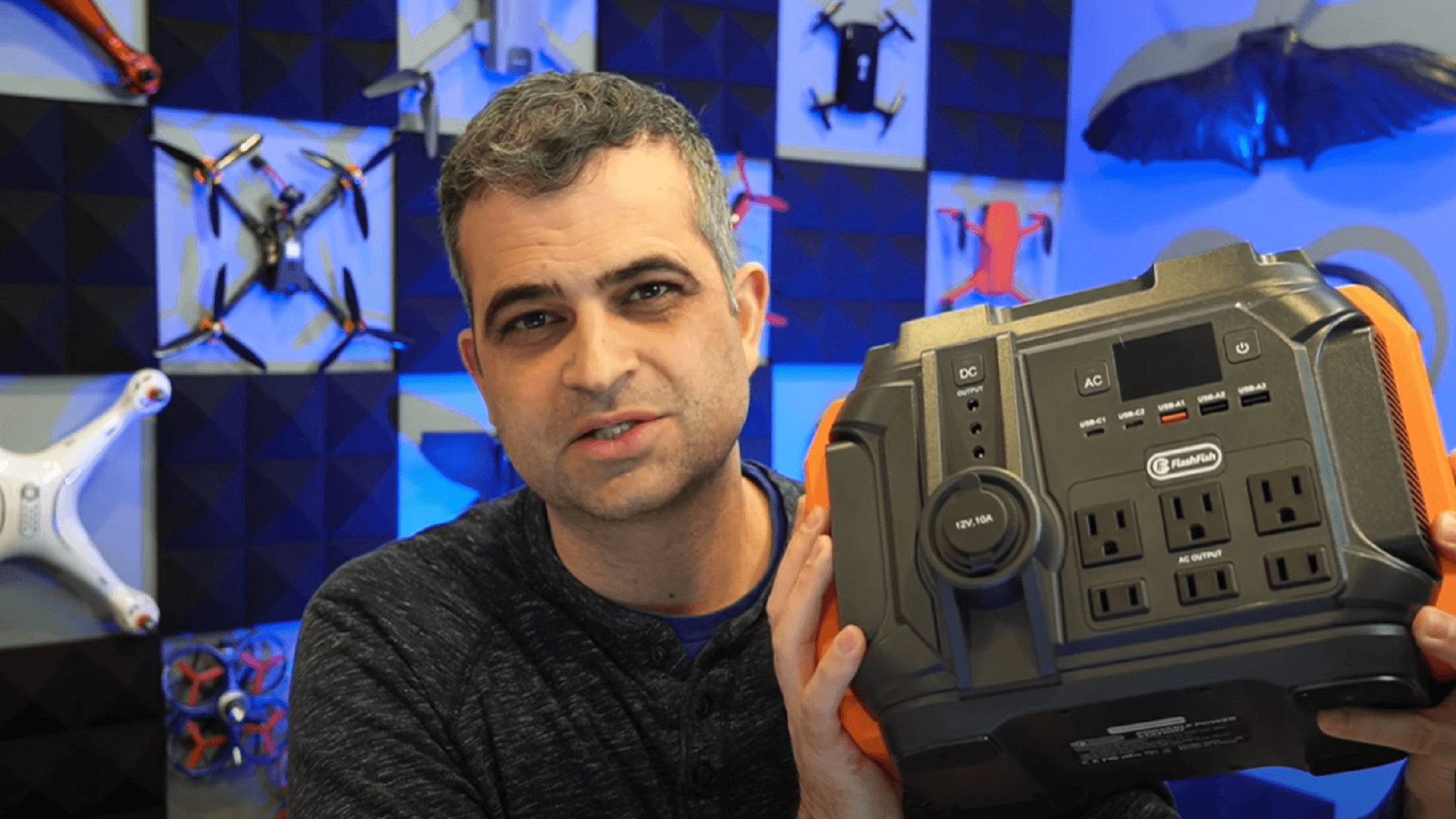 FlashFish 600W A601 Power Bank - For most of your drone, camping, and emergency needs