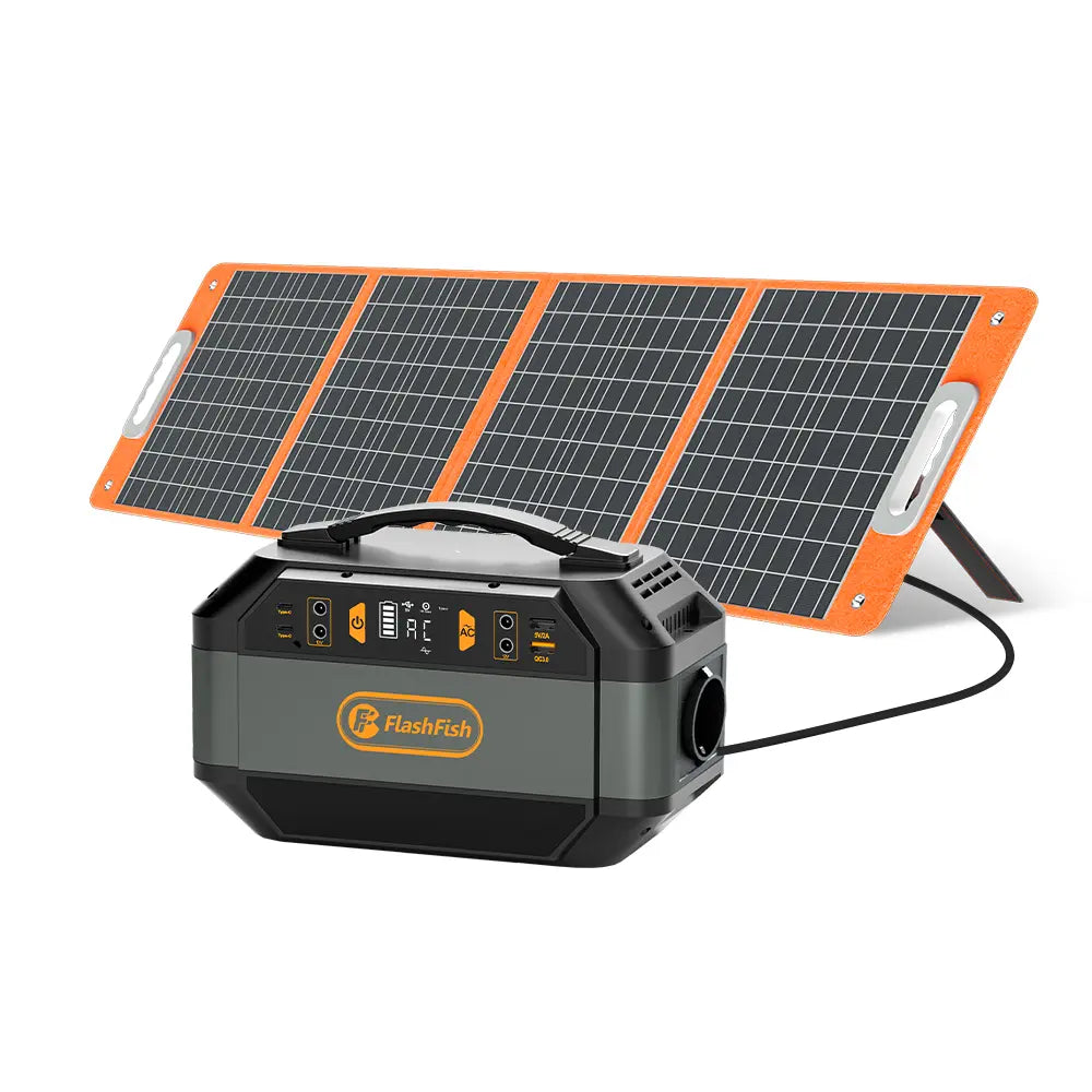FlashFish portable power station in a home backup use scene
