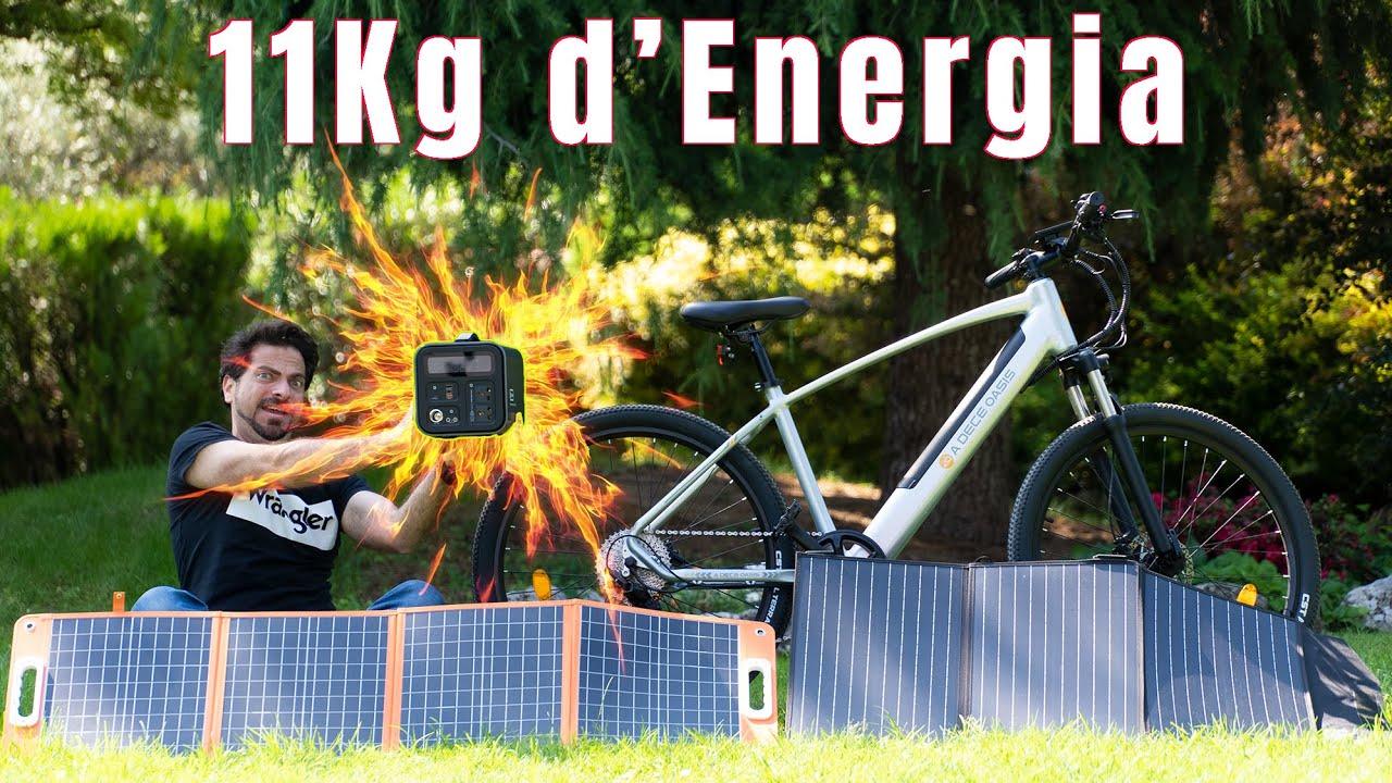 POWER STATION Rechargeable with Solar Panels that powers FREE anything?!