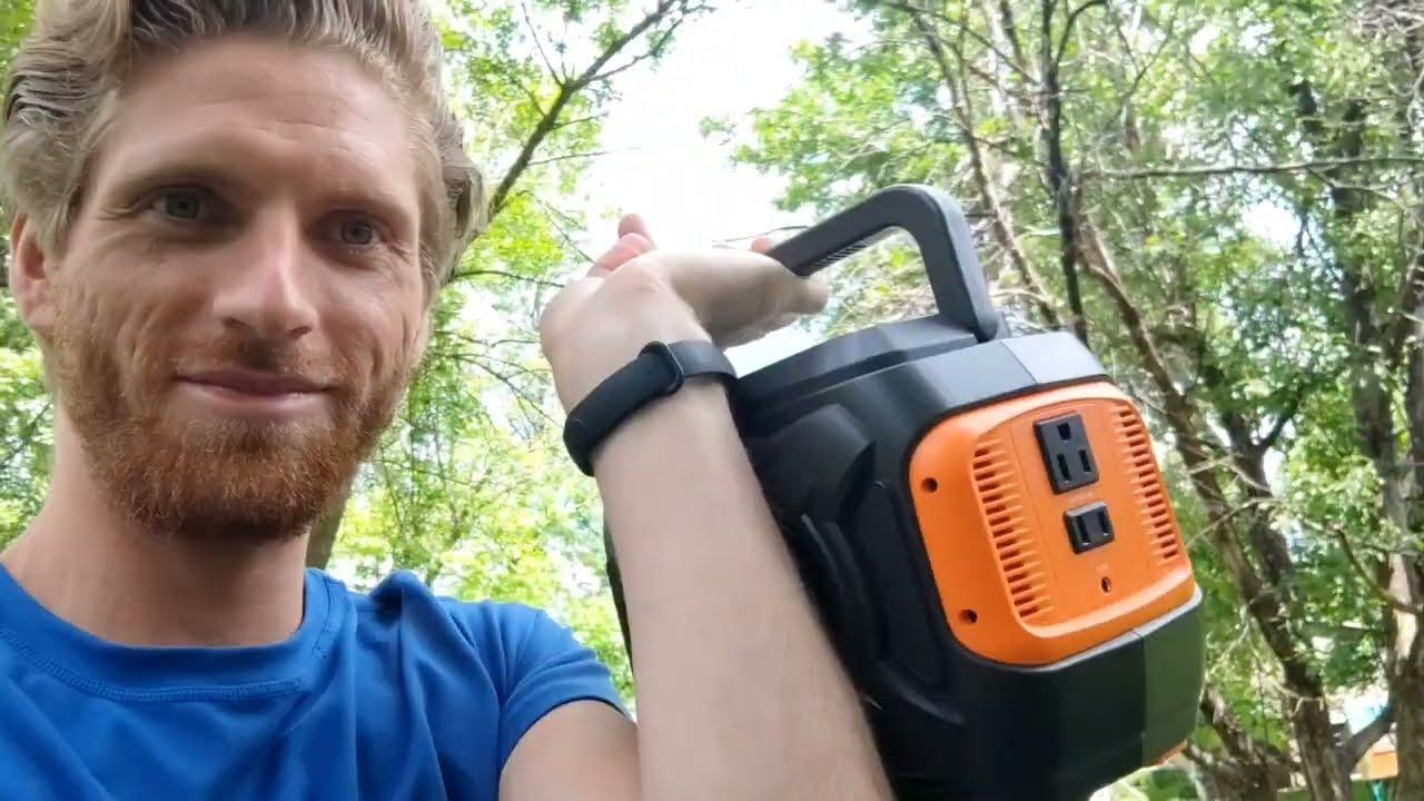 Flashfish 80,000mAh 320 Watt Portable Solar battery bank generator - A301