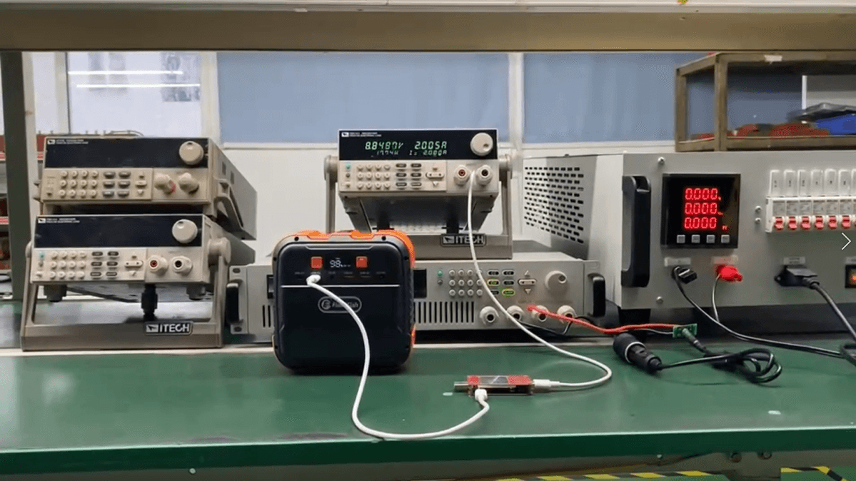 Flashfish 120W 96Wh 26400mAh Portable Power Station Test Video