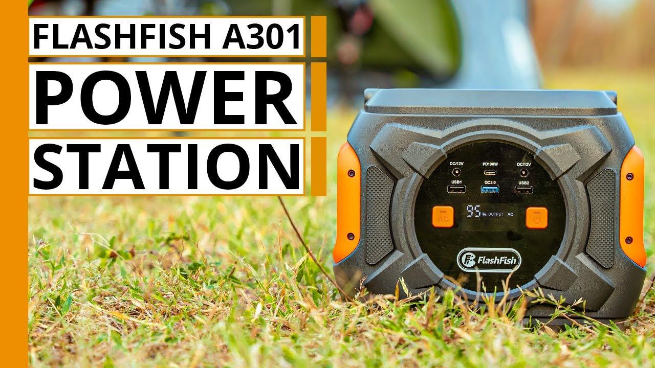 Flashfish A301 Portable Power Station Review - Flashfish Solar Generator