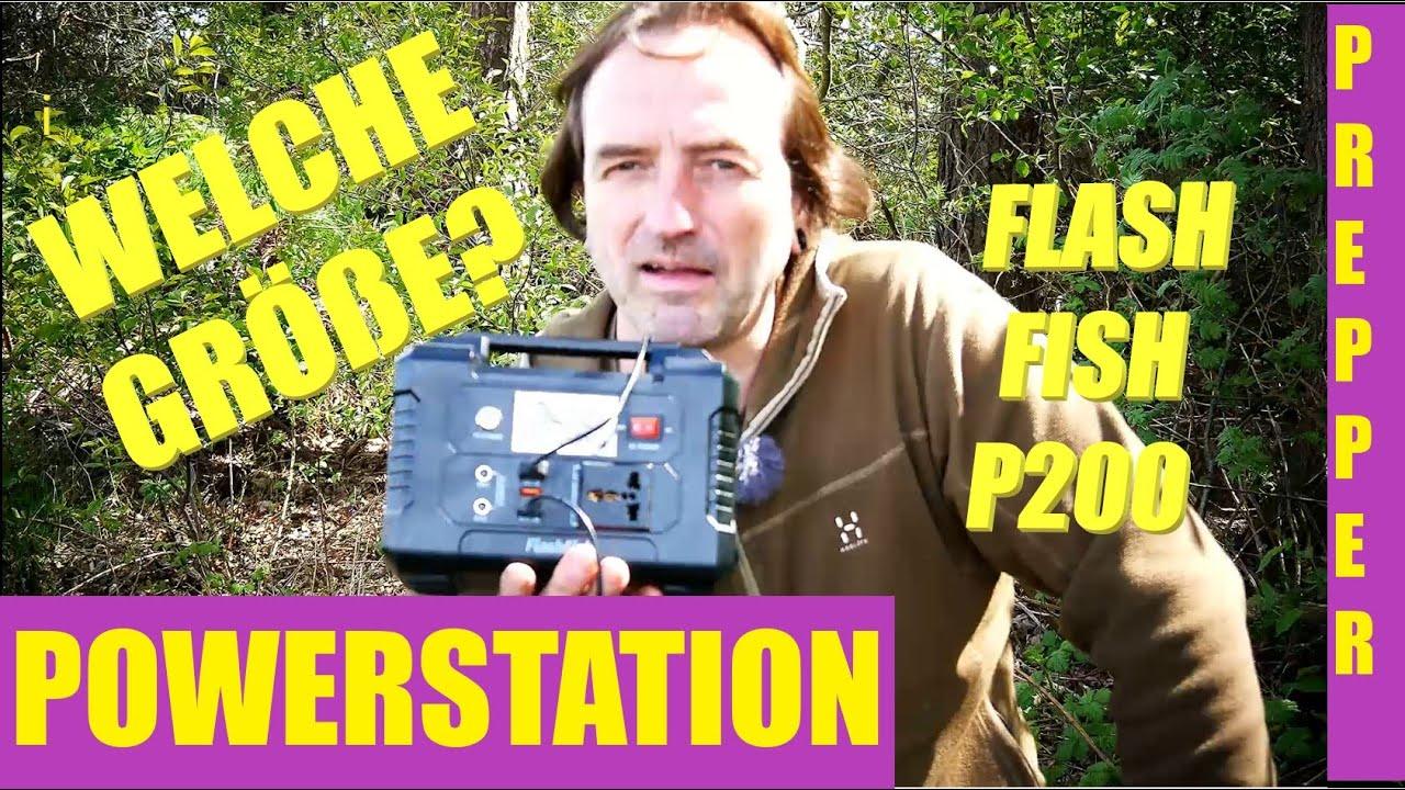 Vanlife I Powerstation I What size I example Flashfish E200