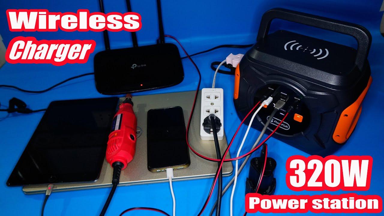 Review 320W portable power station - Flashfish Solar Generator