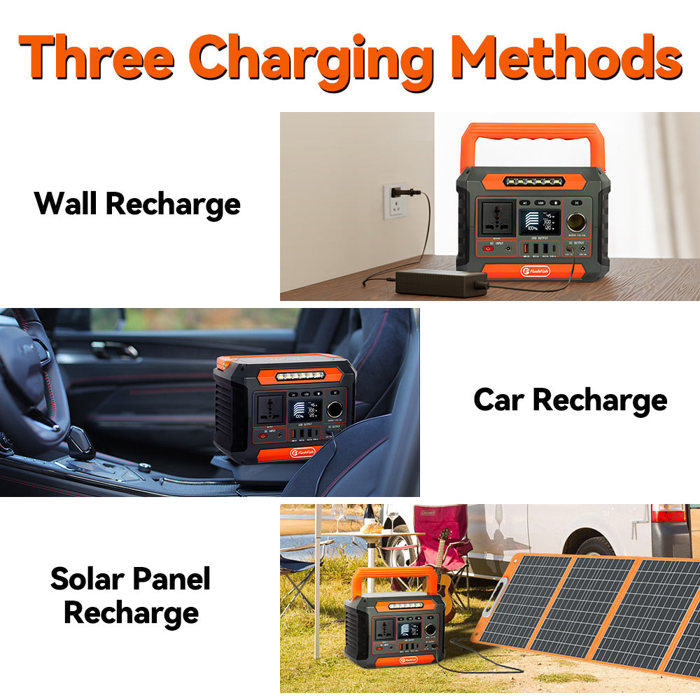 【UPS】Flashfish P66 Portable Power Station | 260W 288Wh