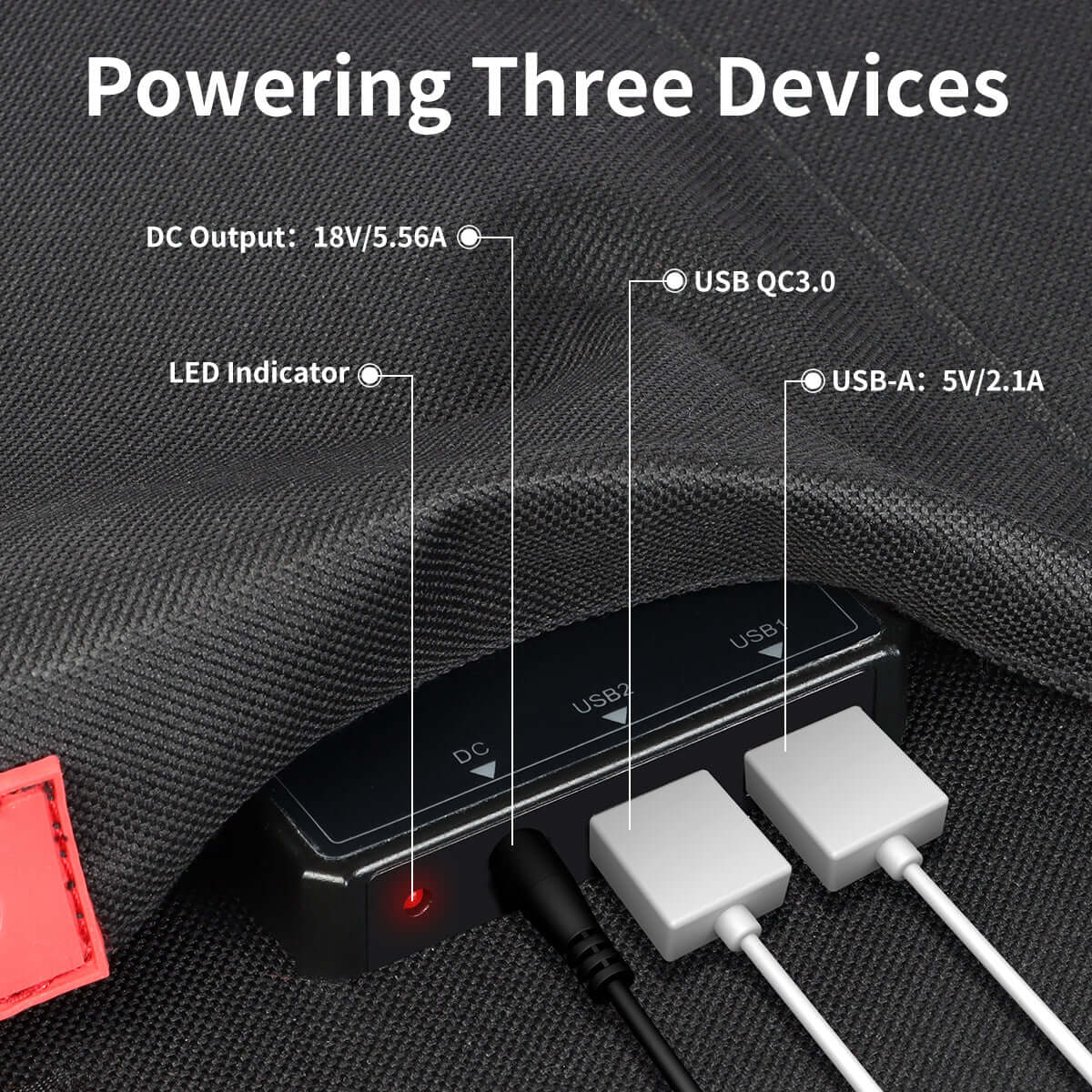 FlashFish E200 Solar Gnerator Kit丨AC Output 200W, 151Wh Battery, 50W / 60W Solar Panel