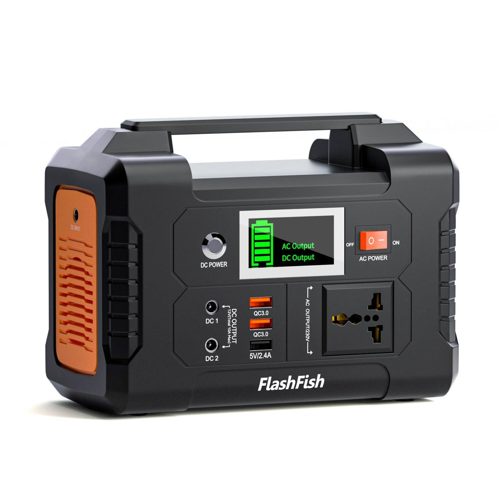 FlashFish E200 Portable Power Station | 200W 151Wh/40800mAh