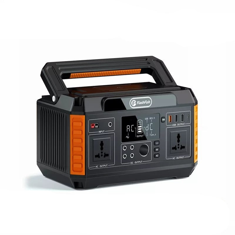 FlashFish P60 Portable Power station | 560W 520Wh/140400mAh