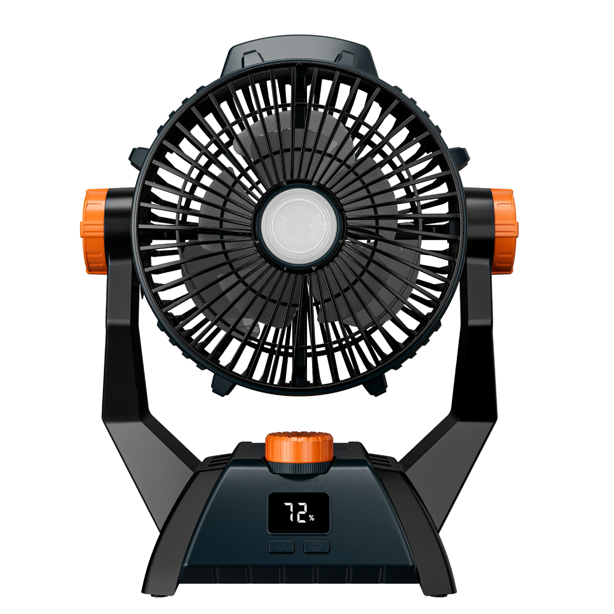 X60-3 in 1 Outdoor Camping Fan with Triple Functionality Rechargeable Large Capacity 20000mAh Fan with LED Light