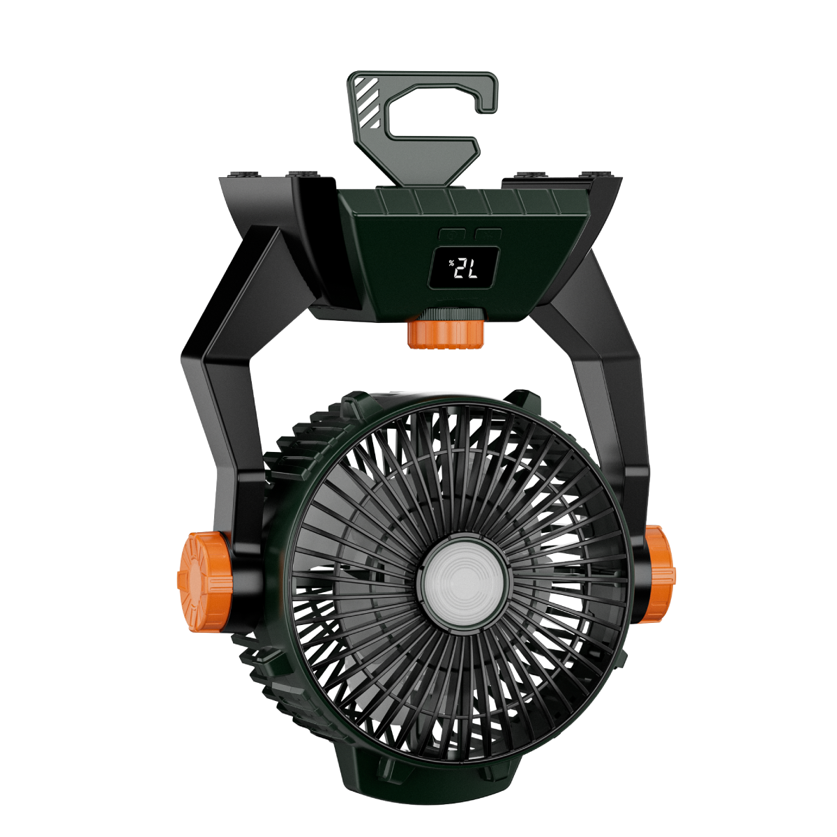 X60-3 in 1 Outdoor Camping Fan with Triple Functionality Rechargeable Large Capacity 20000mAh Fan with LED Light US ro EU FlashFish