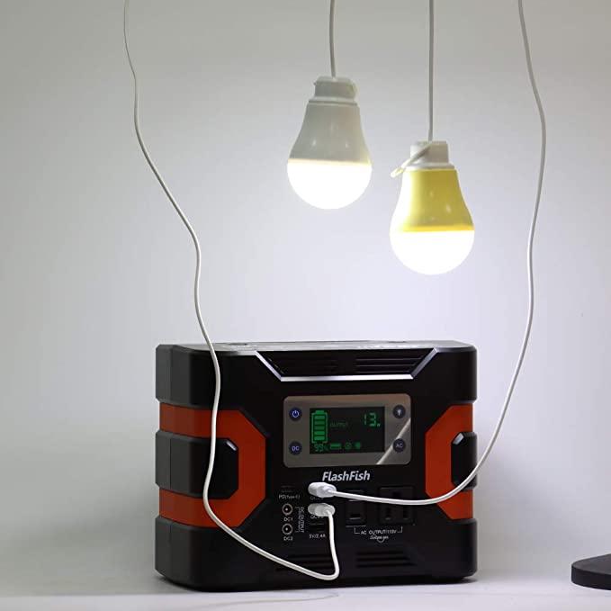 FlashFish USB Light Bulb(2 Pack)