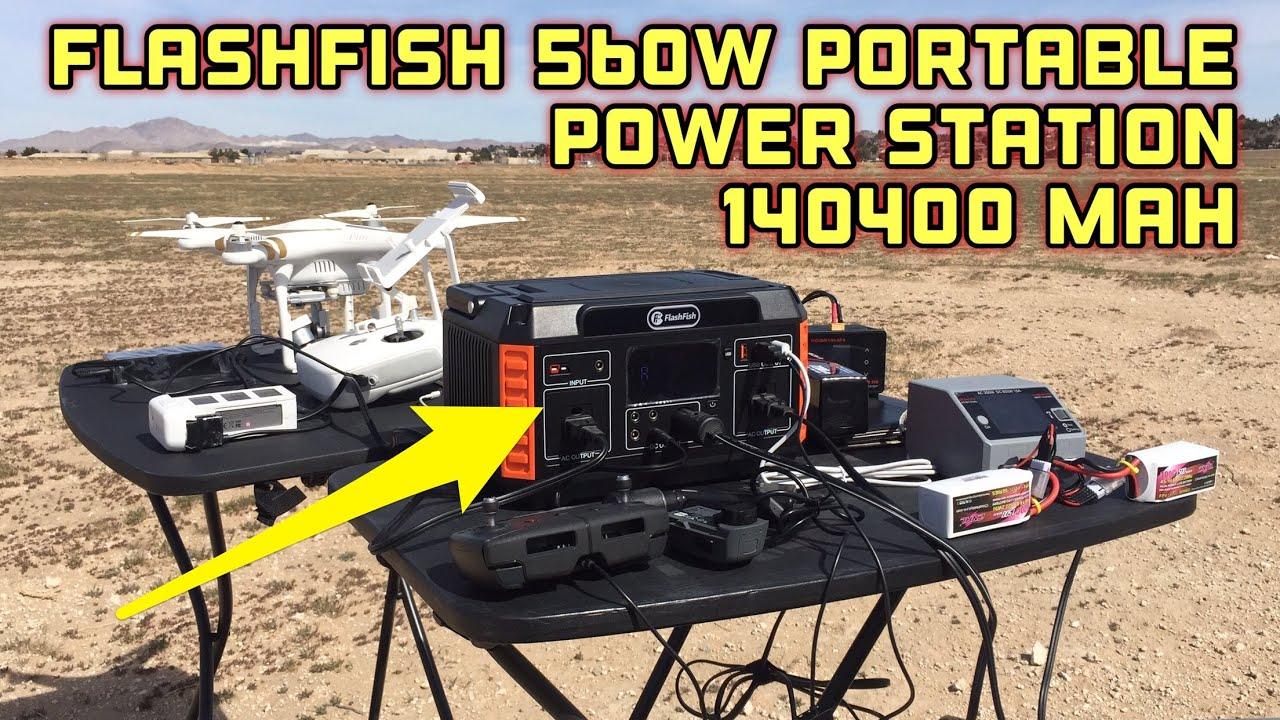 Flashfish 560w 140400mah Portable Battery Backup Emergency Power Station - Flashfish Solar Generator