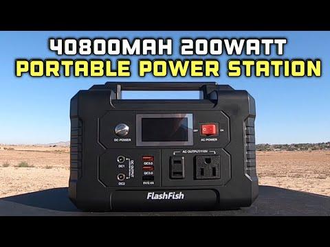 FlashFish E200 Charge Up Your Drone Batteries With This Awesome Portable Power Station