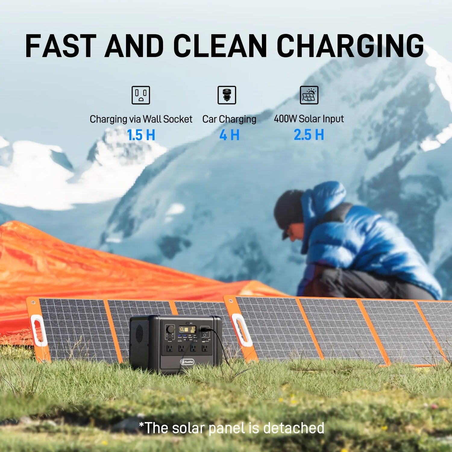 Portable Power Station 2000W: The Ultimate Freedom for Spring