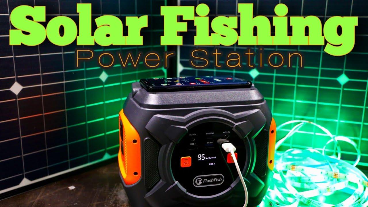 Solar Fishing 320W Power Supply - Flashfish Solar Generator