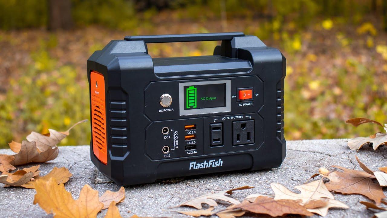 The ONLY Portable Battery you Need - Flash Fish 200W Review - Flashfish Solar Generator