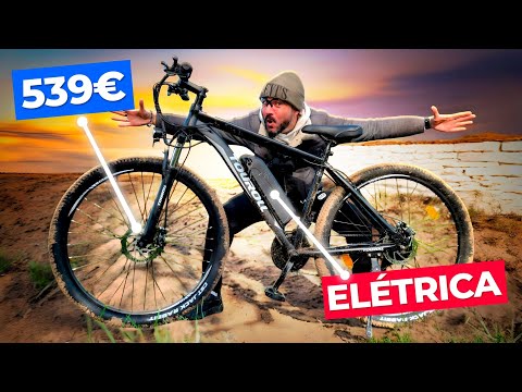 Bicicleta Elétrica Barata vale a pena? Opinião TOUROLL U1 29" Bike Montanha by Ricardo Tex — YouTube video thumbnail