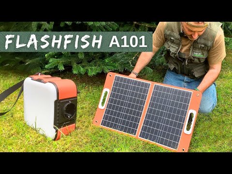 Flashfish A101 - ¡Energía solar en la naturaleza! by Poty Ambienturas — YouTube video thumbnail
