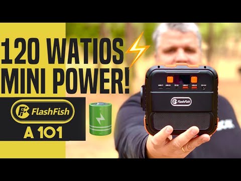 FLASHFISH A101 Review en español 🔋 Especificaciones y prueba de carga real. Revisión EDC4K by EDC4K — YouTube video thumbnail