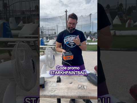 Review batterie portable Flashfish #outdoors #paintball #airsoft #camping by Alex Starkh | Paintball - Blaster - Média — YouTube video thumbnail