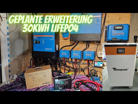 #lifepo4 Erweiterung um 30 KWh neuer Speicher Power Bank #Victron System 48v PV Zaun #Photovoltaik + by Victron Ronny — YouTube video thumbnail