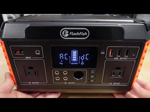 FlashFish P60 520Wh Power Station by Albert Kim — YouTube video thumbnail