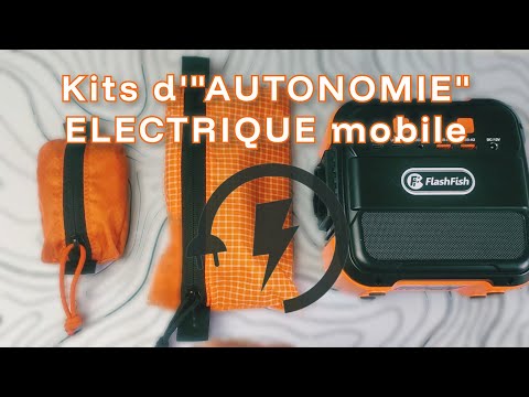BLACKOUT, EDC, Voyage: kit D'AUTONOMIE ÉLECTRIQUE - FlashFish A101, InCharge, ... by 50 nuances d'EDC — YouTube video thumbnail