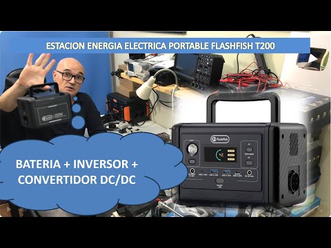 Estación energia portable T200 Flashfish by ACADENAS — YouTube video thumbnail
