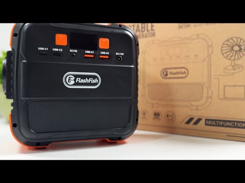 LA ESTACIÓN DE CARGA MÁS PEQUEÑA… FLASHFISH A101 🔋 by VIDEOGAMES SCZ — YouTube video thumbnail