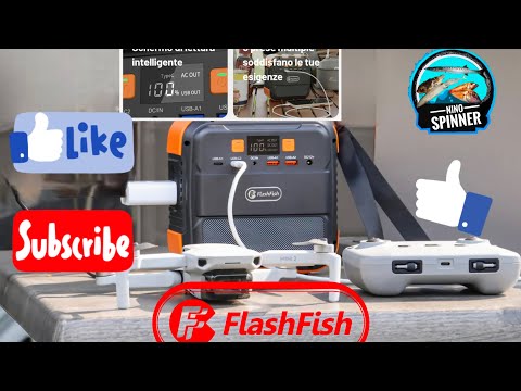 ECCEZIONALE QUESTO PRODOTTO DI FLASHFISH, ha anche una presa a 220 🔋⚡️⚡️⚡️ by Nino Spinner - Pesca Fishing Eging Surf Traina — YouTube video thumbnail
