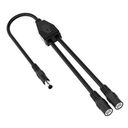 DC Y Splitter Cable, Connects 2 Solar Panels (Total 200W Max)