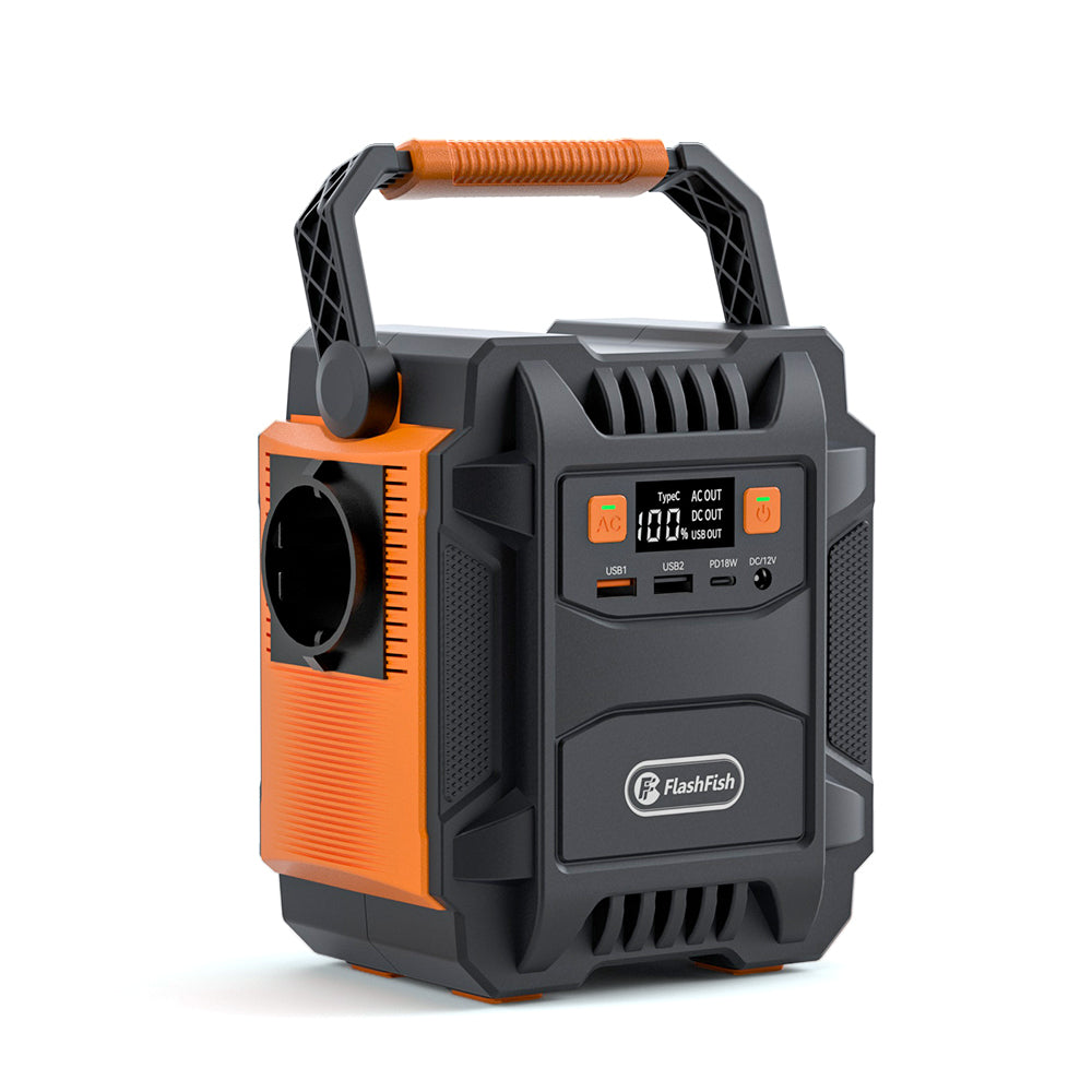 FlashFish A201 Portable Power Station | 200W Mini Battery