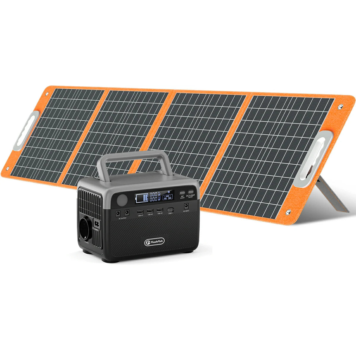 FlashFish BP030B Portable Power Station |【LFP】300W+230.4Wh  US ro EU