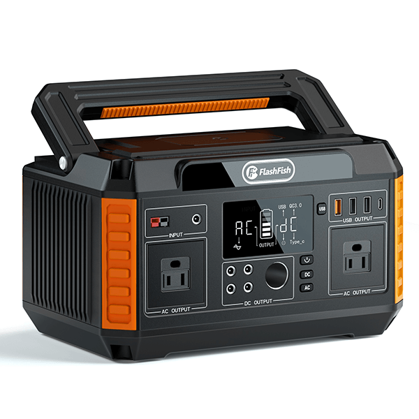 FlashFish P60 Portable Power station | 560W 520Wh/140400mAh FlashFish P60 Portable Power station | 560W 520Wh/140400mAh