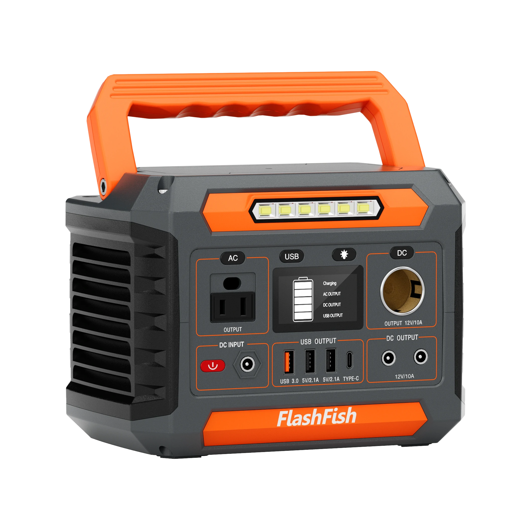 FlashFish P66A + TSP60 Solar Generator Kit | 200W+144.3Wh FlashFish
