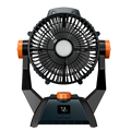 X60-3 in 1 Outdoor Camping Fan with Triple Functionality Rechargeable Large Capacity 20000mAh Fan with LED Light  US ro EU FlashFish