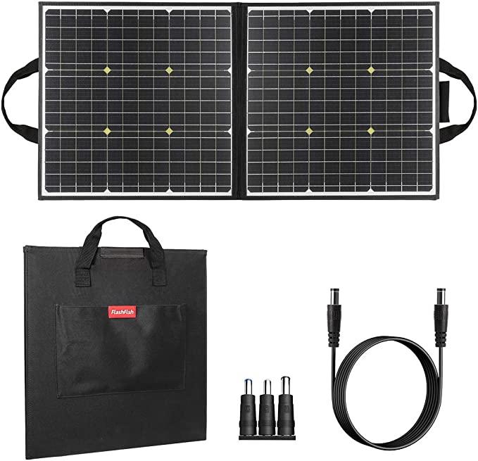 Panel solar portátil plegable de 100W/18V FLASHFISH Modelo TSP100