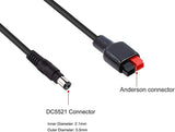 Flashfish DC5521(5.5mm x 2.1mm) to Anderson Connector Adapter Cable - Flashfish Solar Generator
